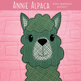 Liz Llama Applique Pattern