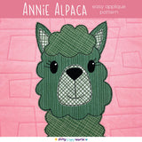 Annie Alpaca Applique Pattern