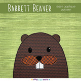 Barrett Beaver Applique Pattern
