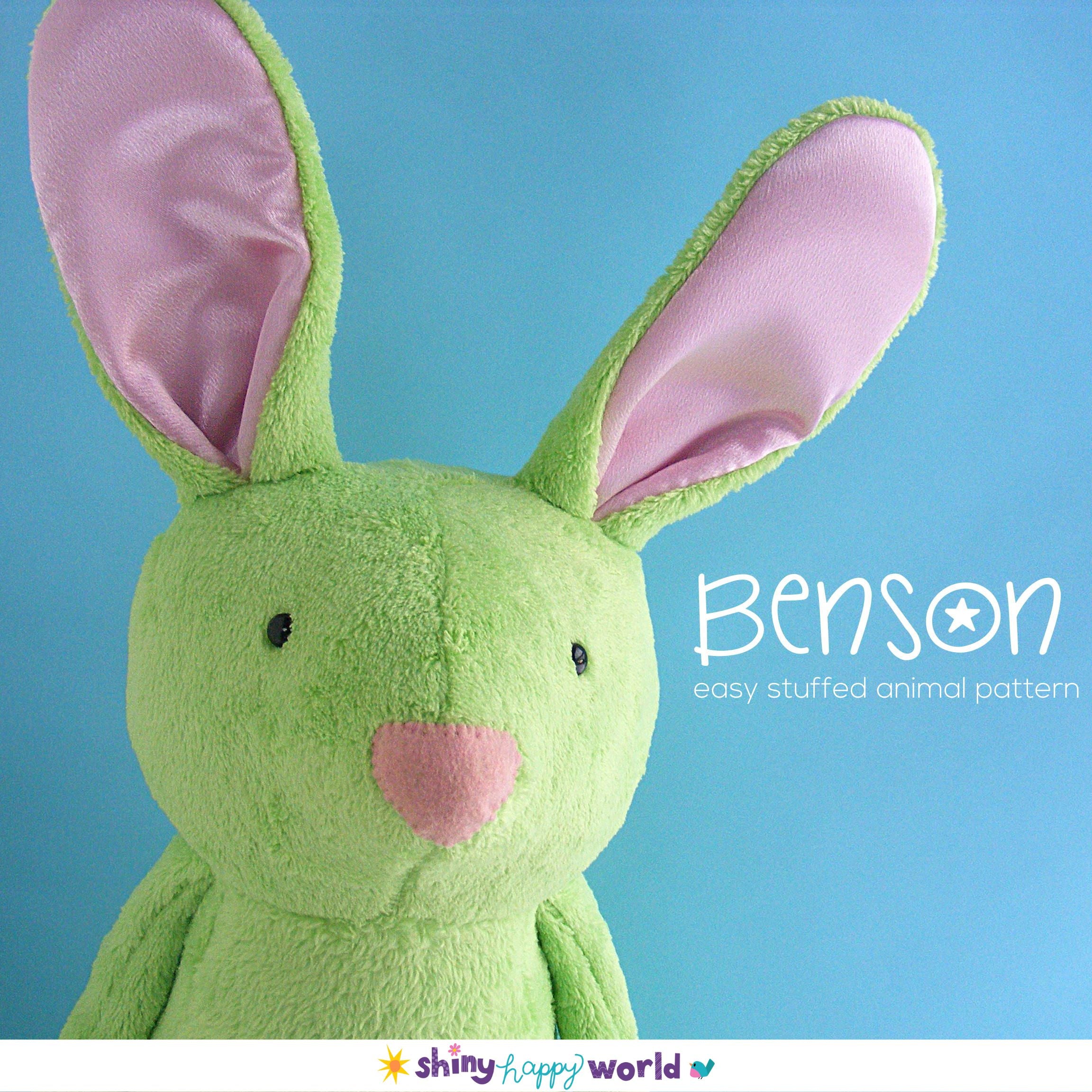Benson Bunny Softie Pattern