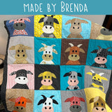 Cassidy Cow Applique Pattern