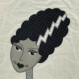 Bride of Frankenstein Applique Quilt Pattern