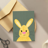 Brette Bunny - printable art - Collage Style