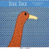 Dixie Duck Applique Pattern