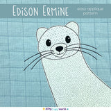 Edison Ermine Applique Pattern
