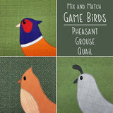 Grayson Grouse Applique Pattern