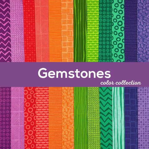 Gemstones Fabric Collection