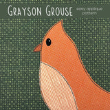 Quinby Quail Applique Pattern