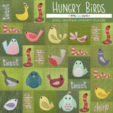 Hungry Birds Applique Quilt Pattern Bundle