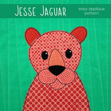 Lydia Leopard Applique Pattern