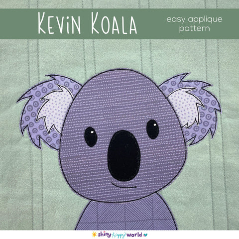 Kevin Koala Applique Pattern