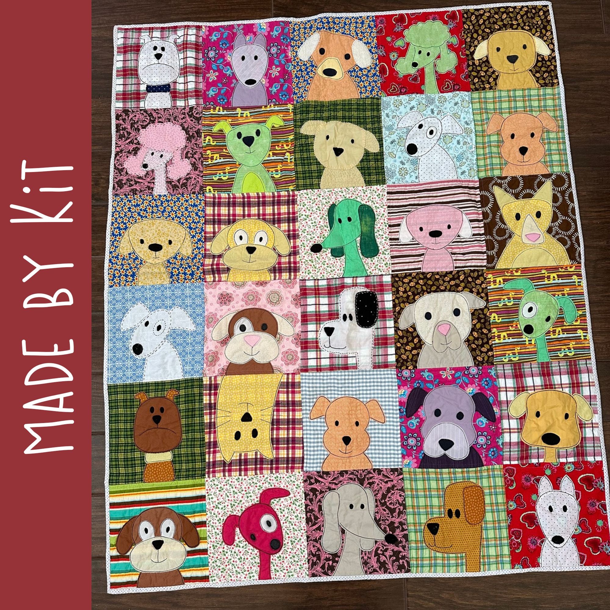 Lovable Mutts Quilt Pattern