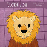 Lydia Leopard Applique Pattern