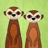 Madison Meerkat Applique Pattern