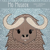 Billy Bison Applique Pattern