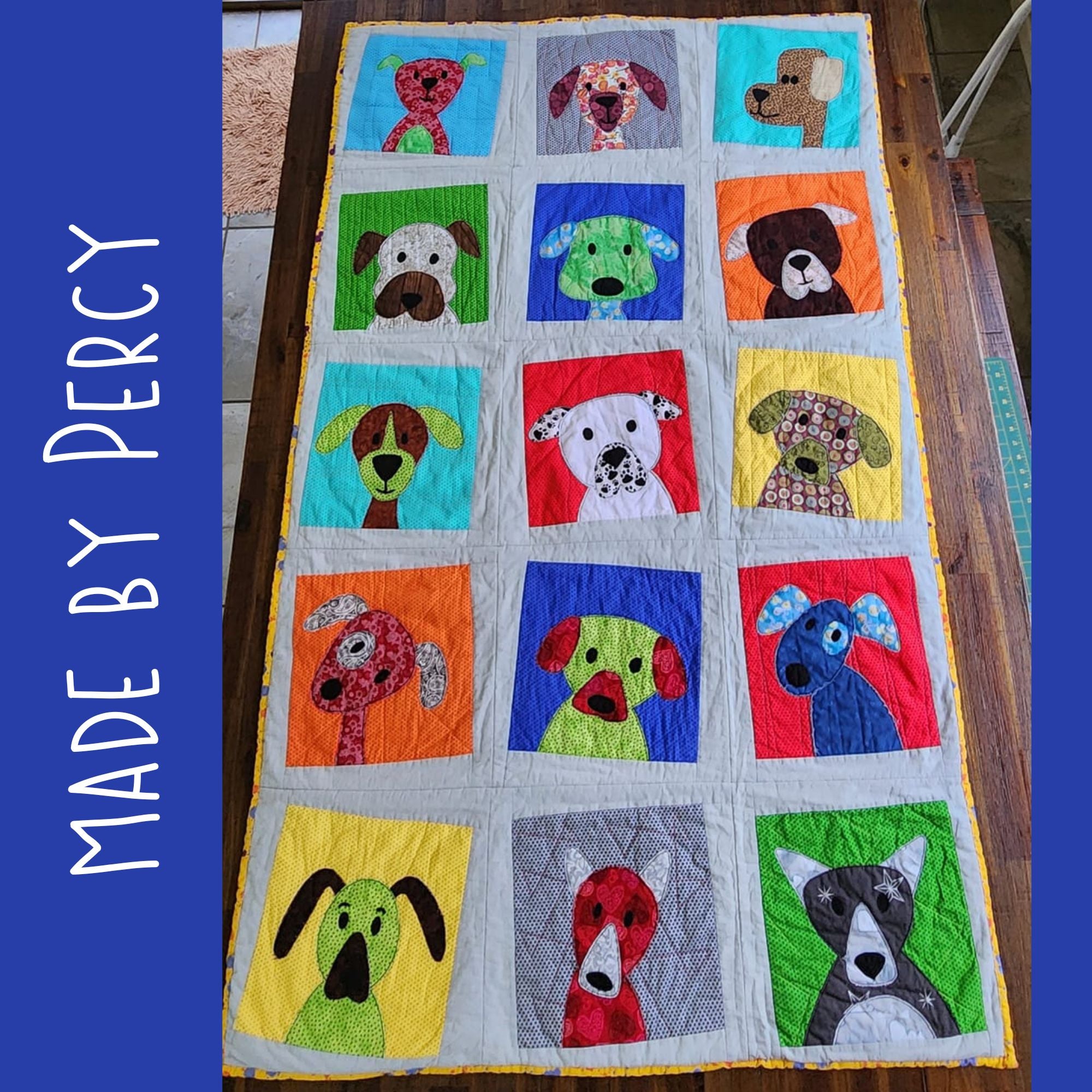 Lovable Mutts Quilt Pattern