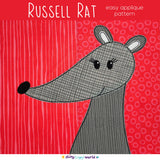 Russell Rat Applique Pattern