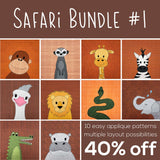 Sawyer Snake Applique Pattern