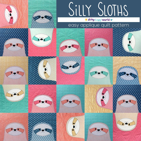 Silly Sloths Quilt Bundle