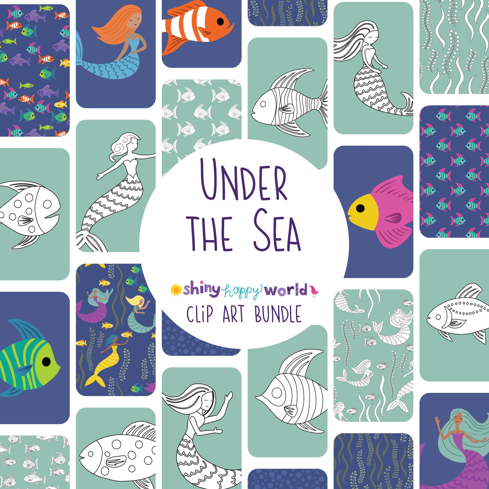 Under the Sea - Clip Art Bundle