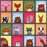 Grid with Sashing and Borders Quilt Layout Guide