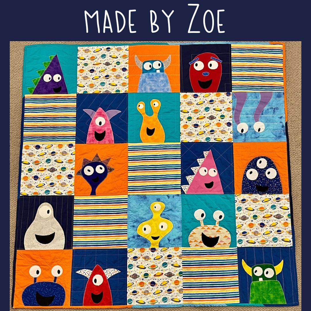 Scary Squares Quilt Pattern
