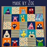 Scary Squares Quilt Pattern