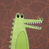 Casey Crocodile Applique Pattern