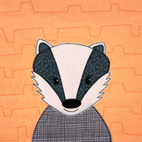 Benjamin Badger Applique Pattern