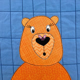 Brumble Bear with Fly Applique Pattern