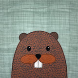 Barrett Beaver Applique Pattern