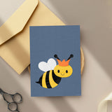Bellamy Bee - printable art - Collage Style