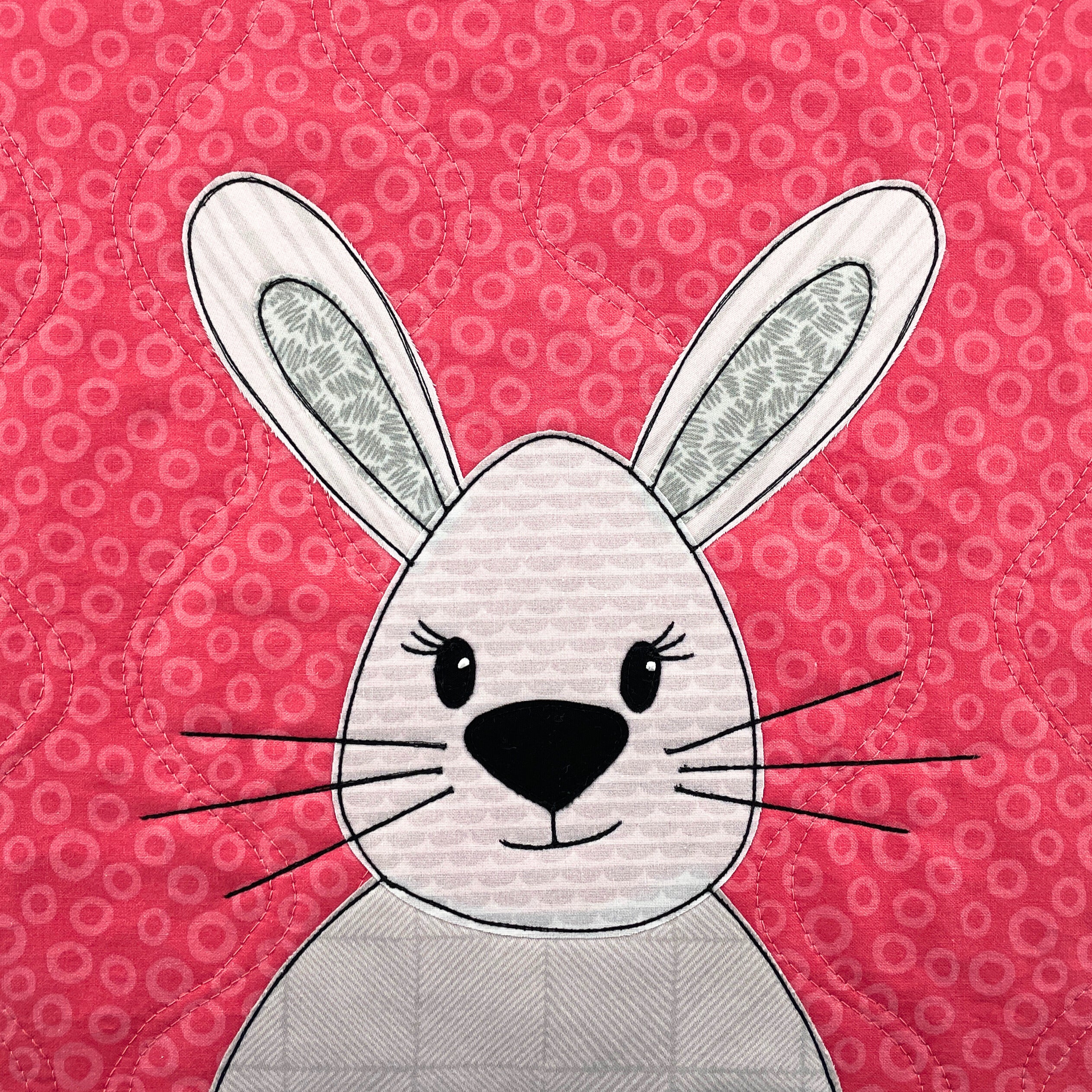 Brette Bunny applique pattern