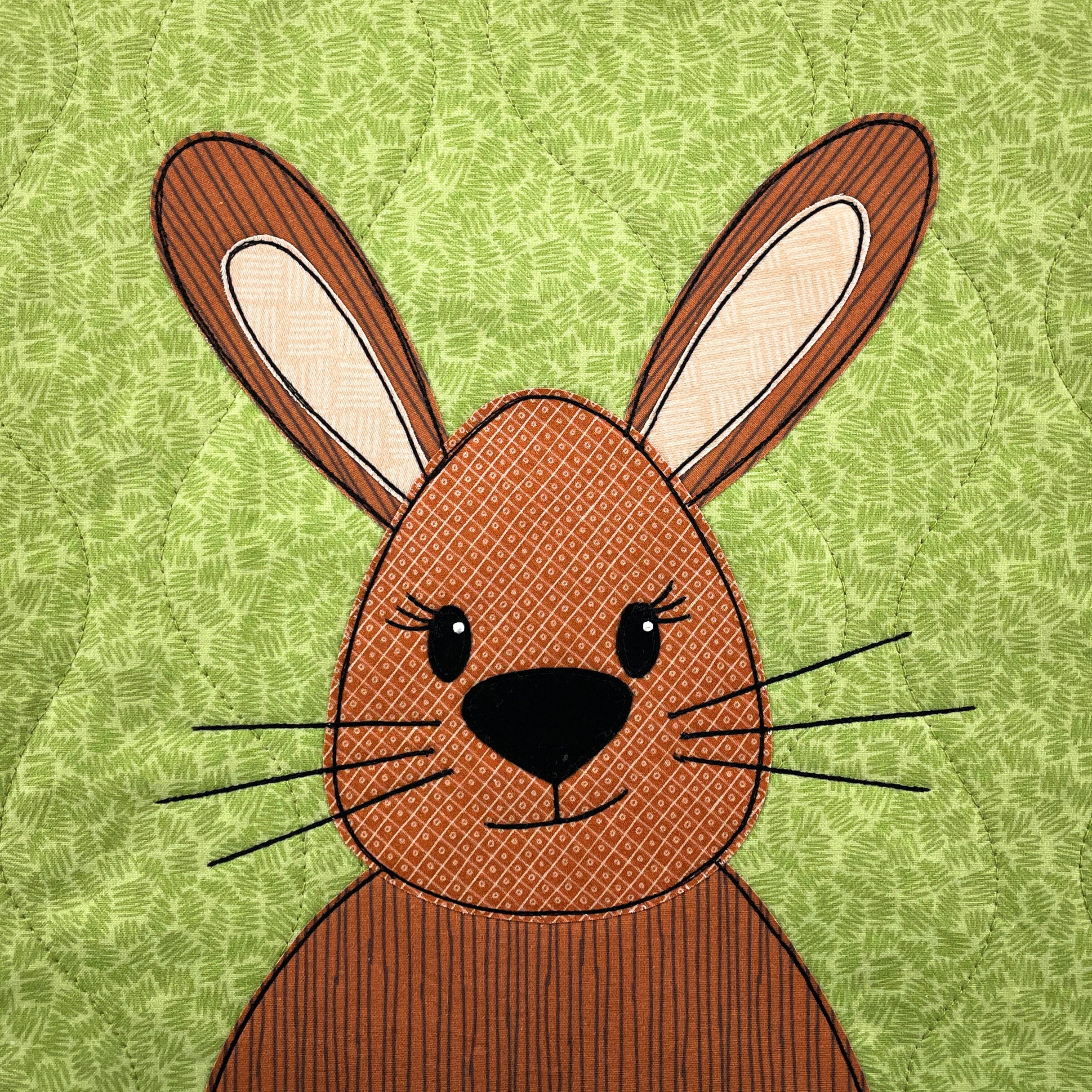 Brette Bunny applique pattern