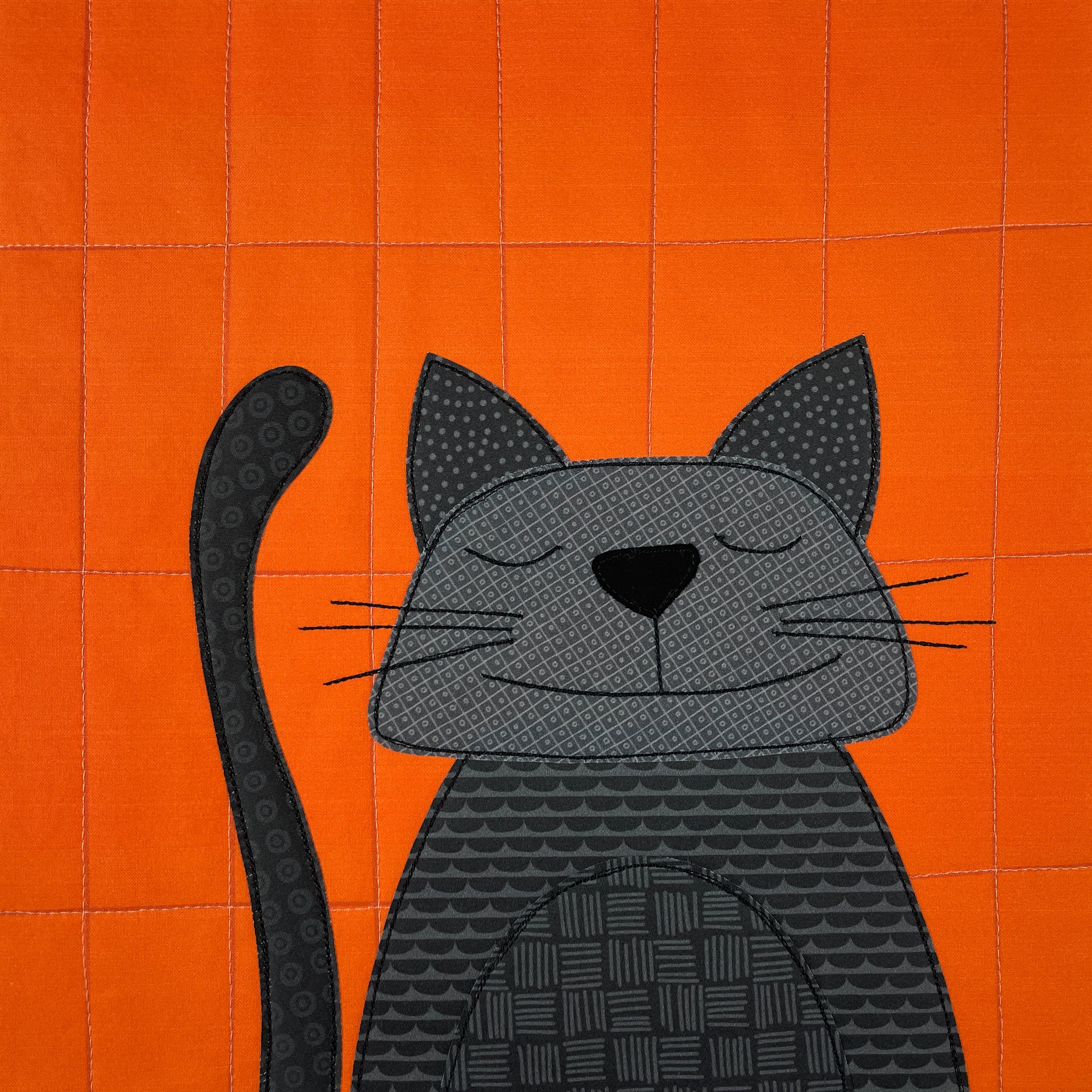 Colby Cat Applique Pattern
