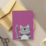 Colby Cat - printable art - Collage Style