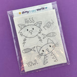 Clever Cats 2 Stick and Stitch Pack