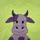 Cassidy Cow Applique Pattern