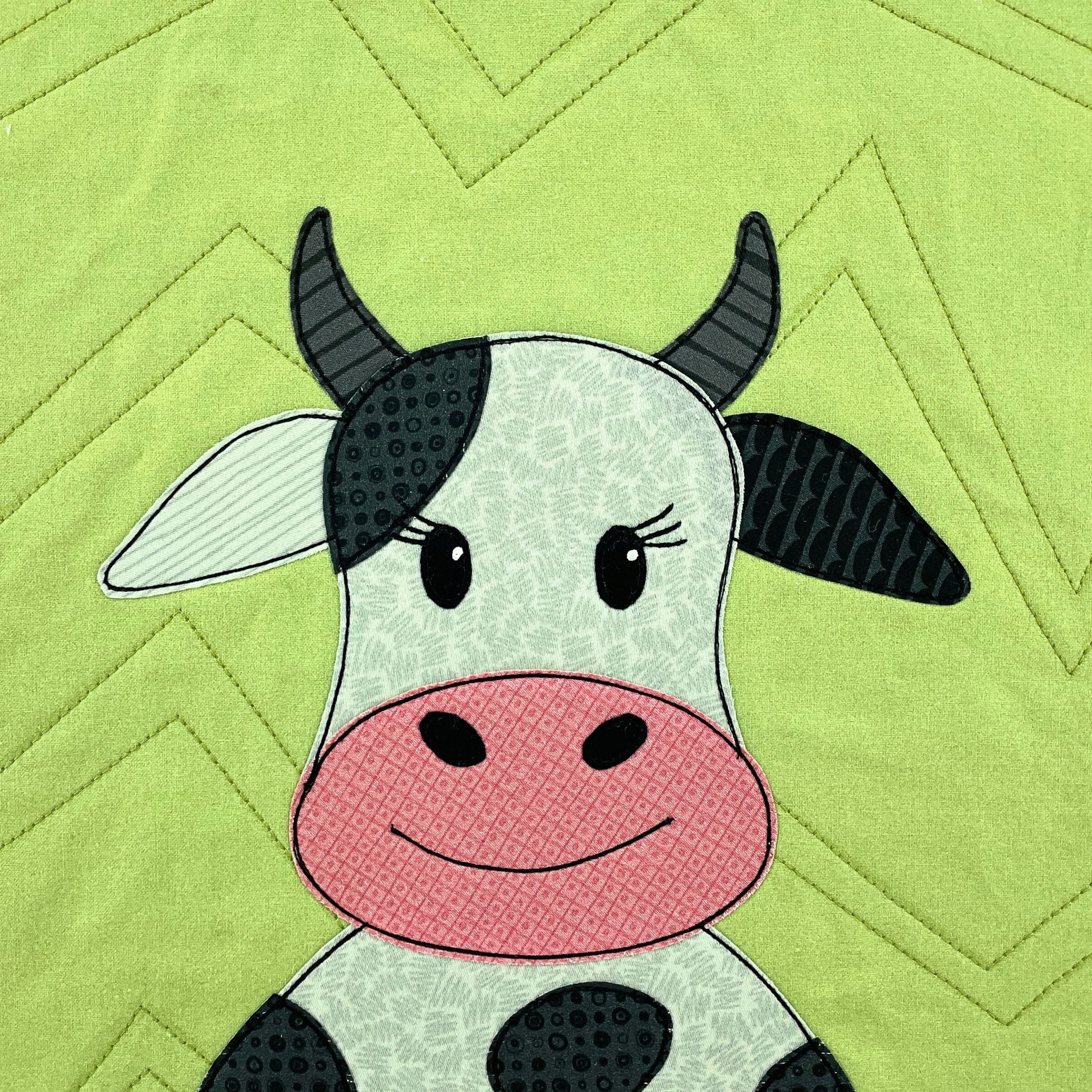 Cassidy Cow Applique Pattern