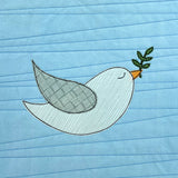 Peace Dove Applique Quilt Pattern