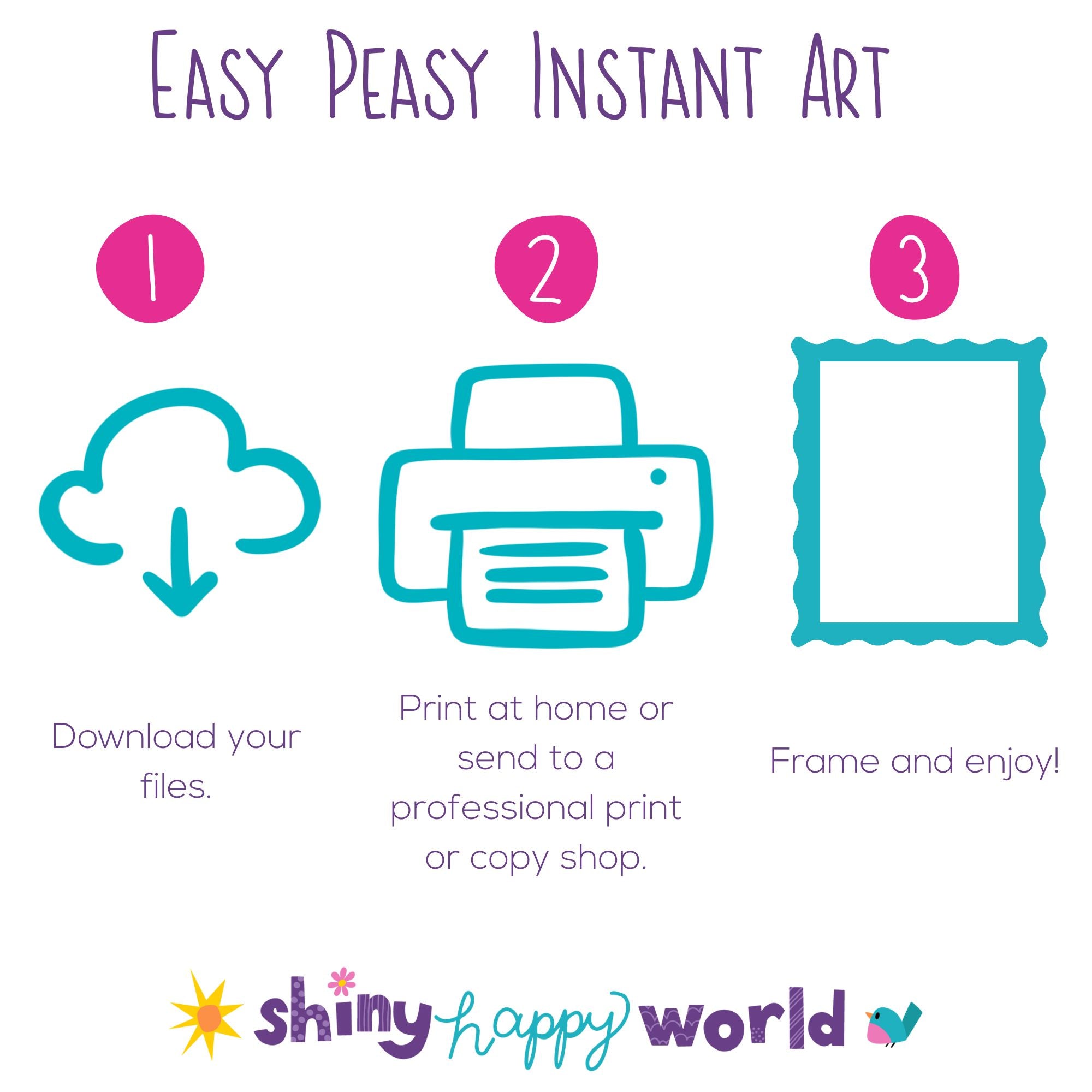 Sheep - printable art - collage style