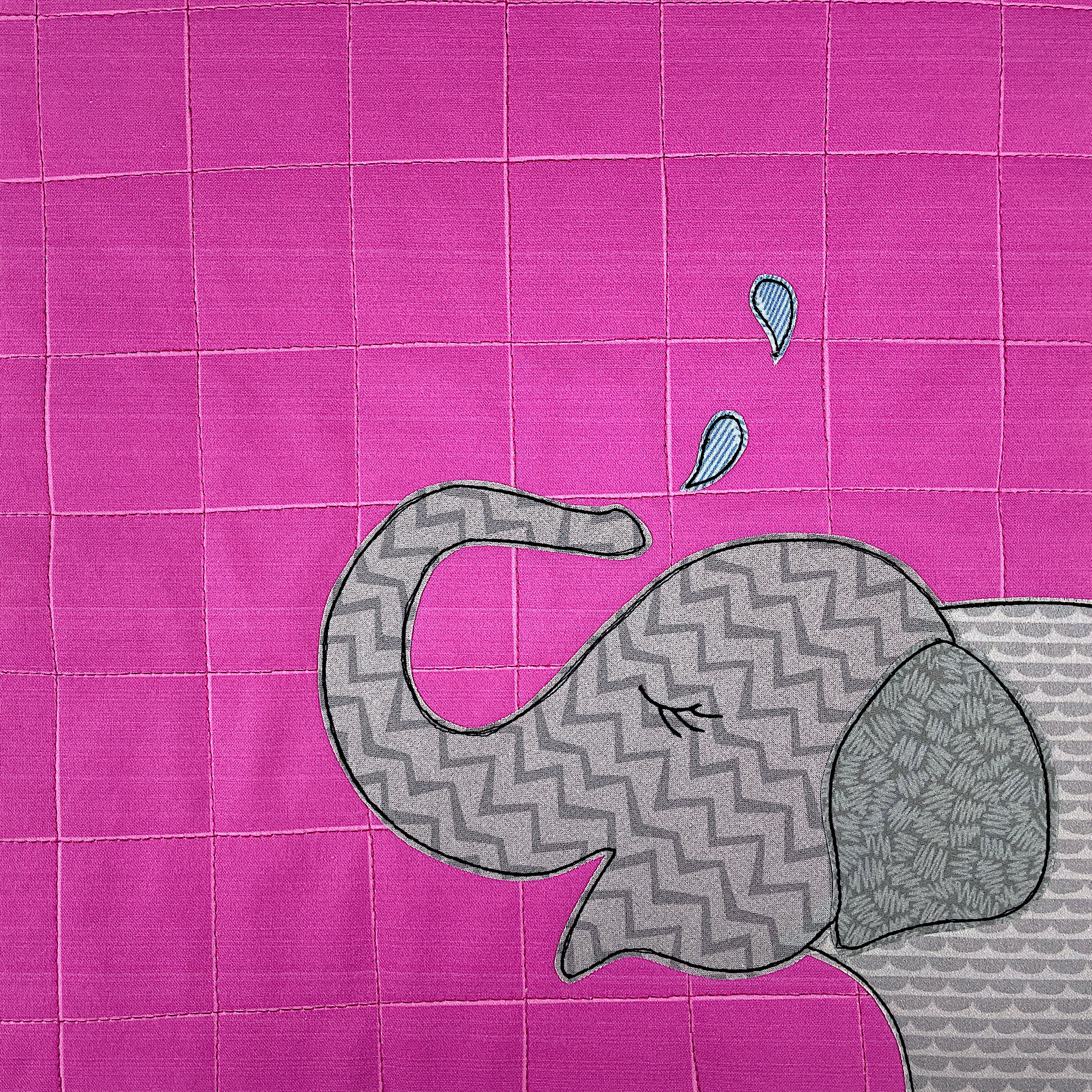 Ellen Elephant Applique Pattern