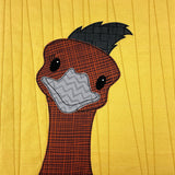 Orly Ostrich Applique Pattern