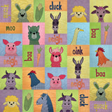 Corn and Carrot Applique Quilt Pattern