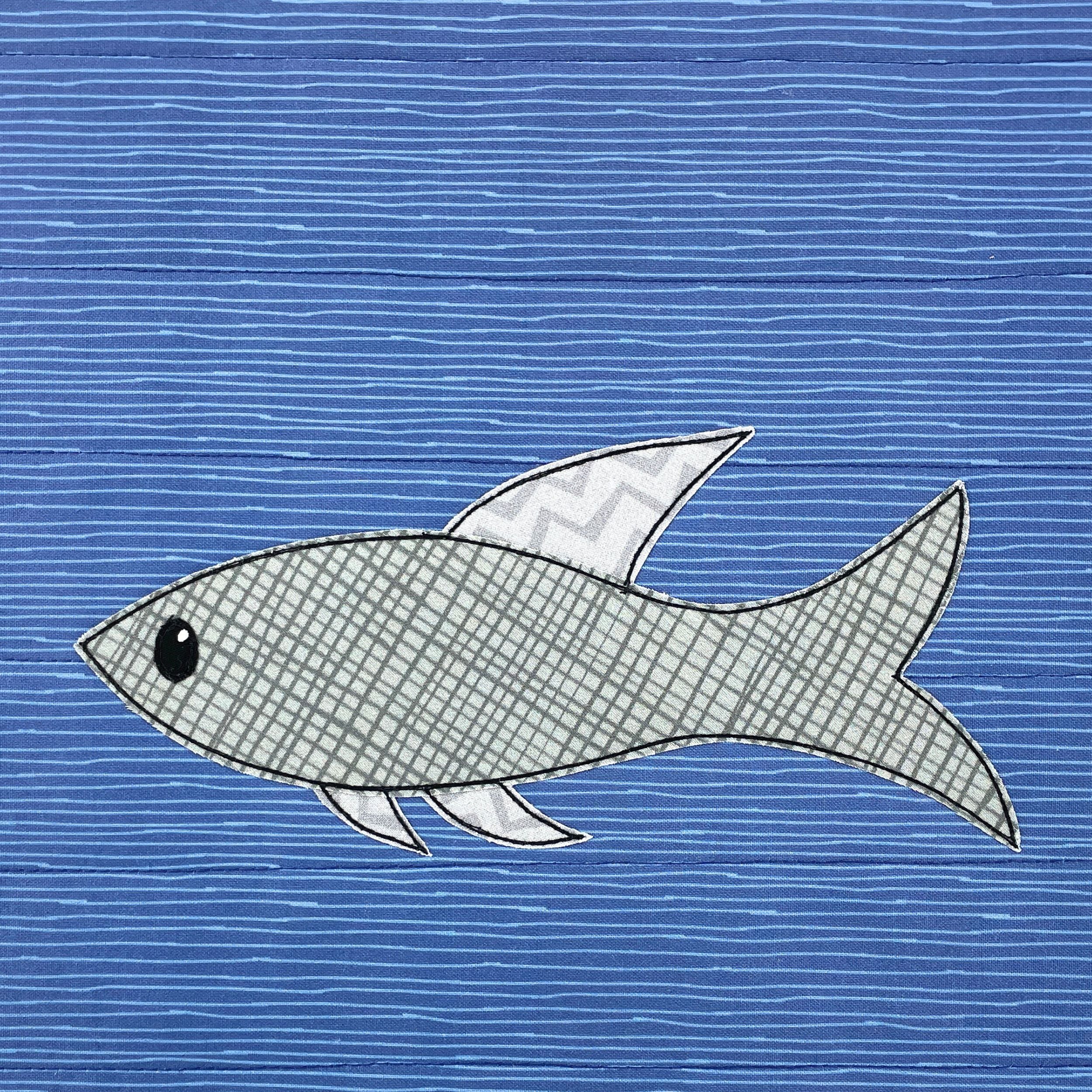 Greer Goldfish Applique Pattern