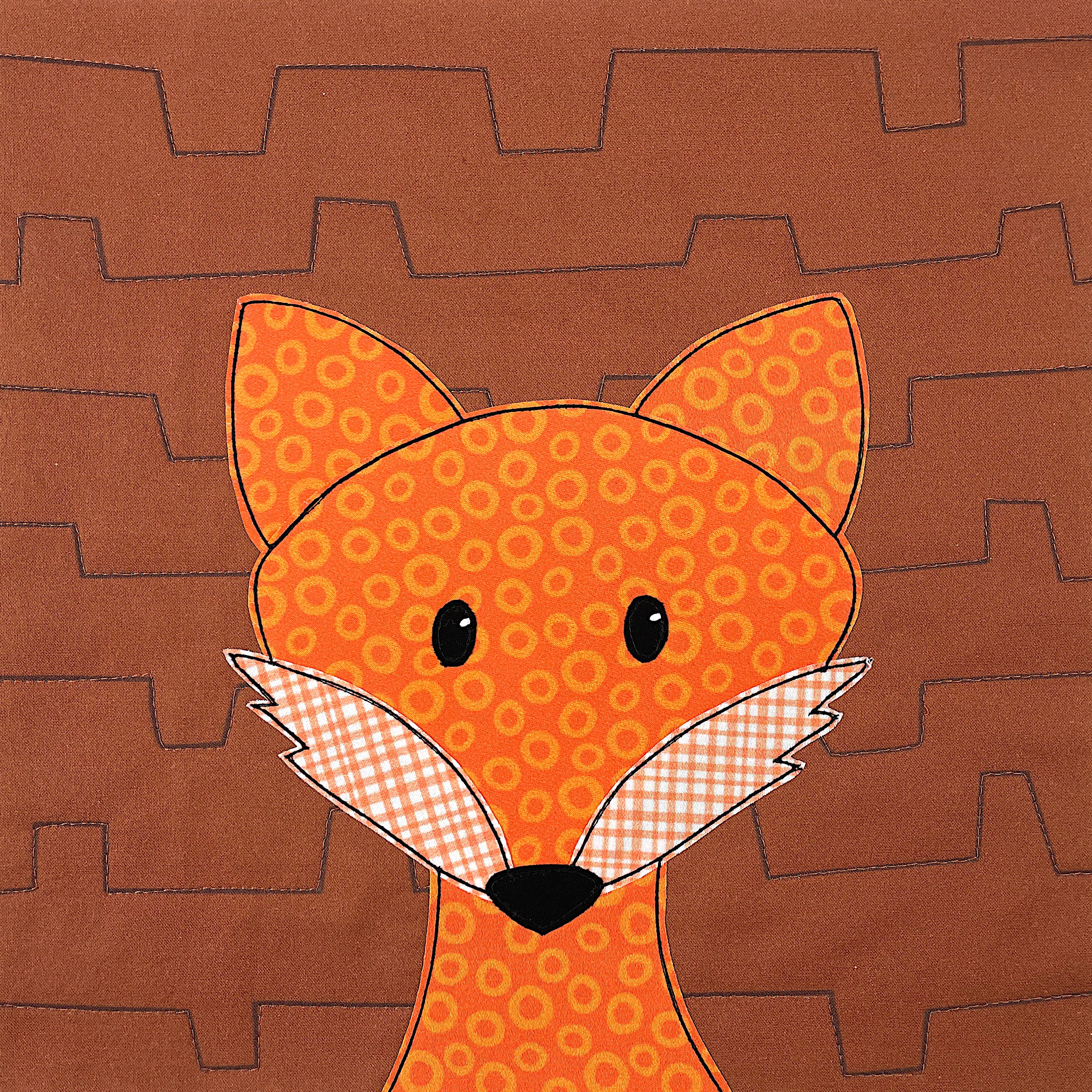 Fergal Fox Applique Pattern