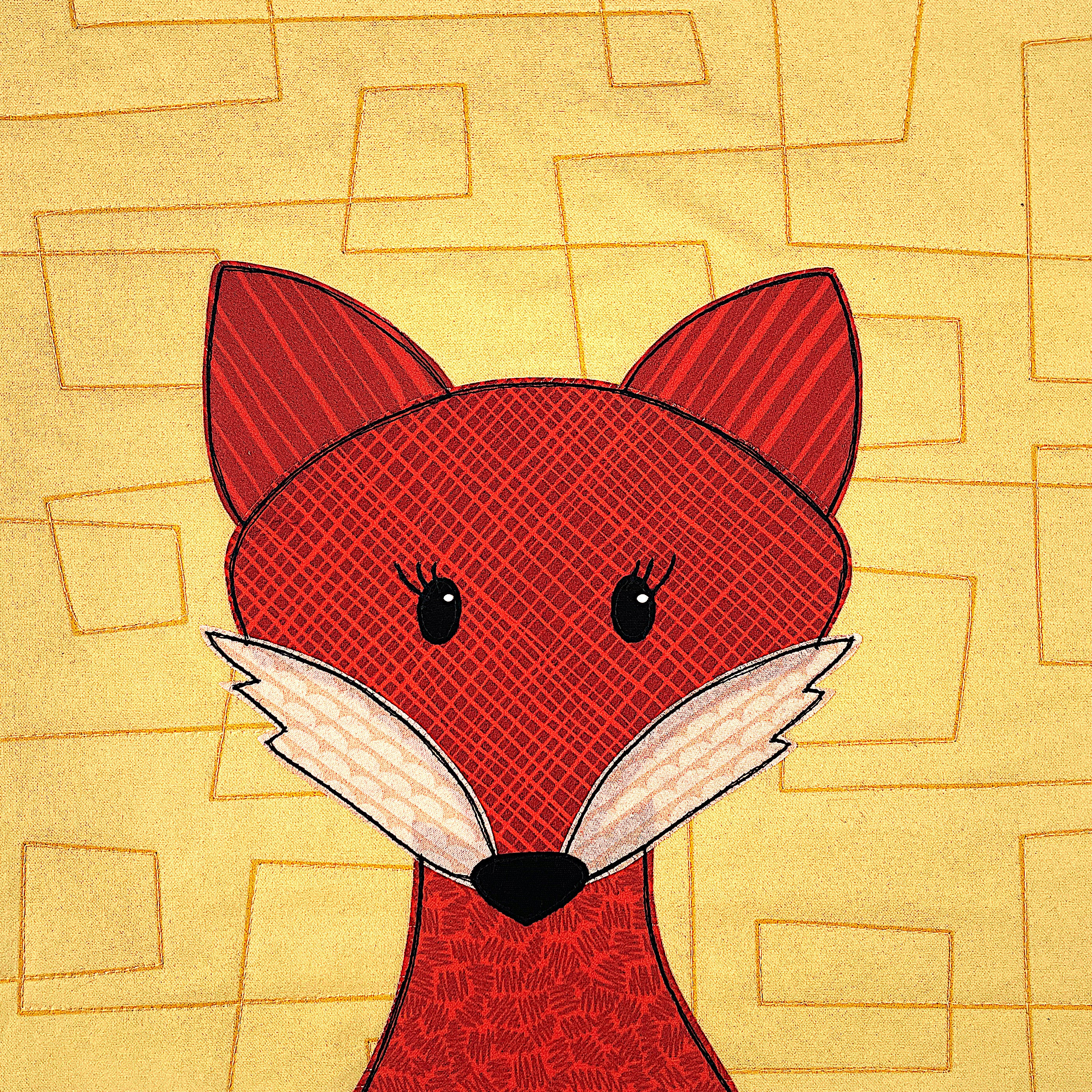 Fergal Fox Applique Pattern