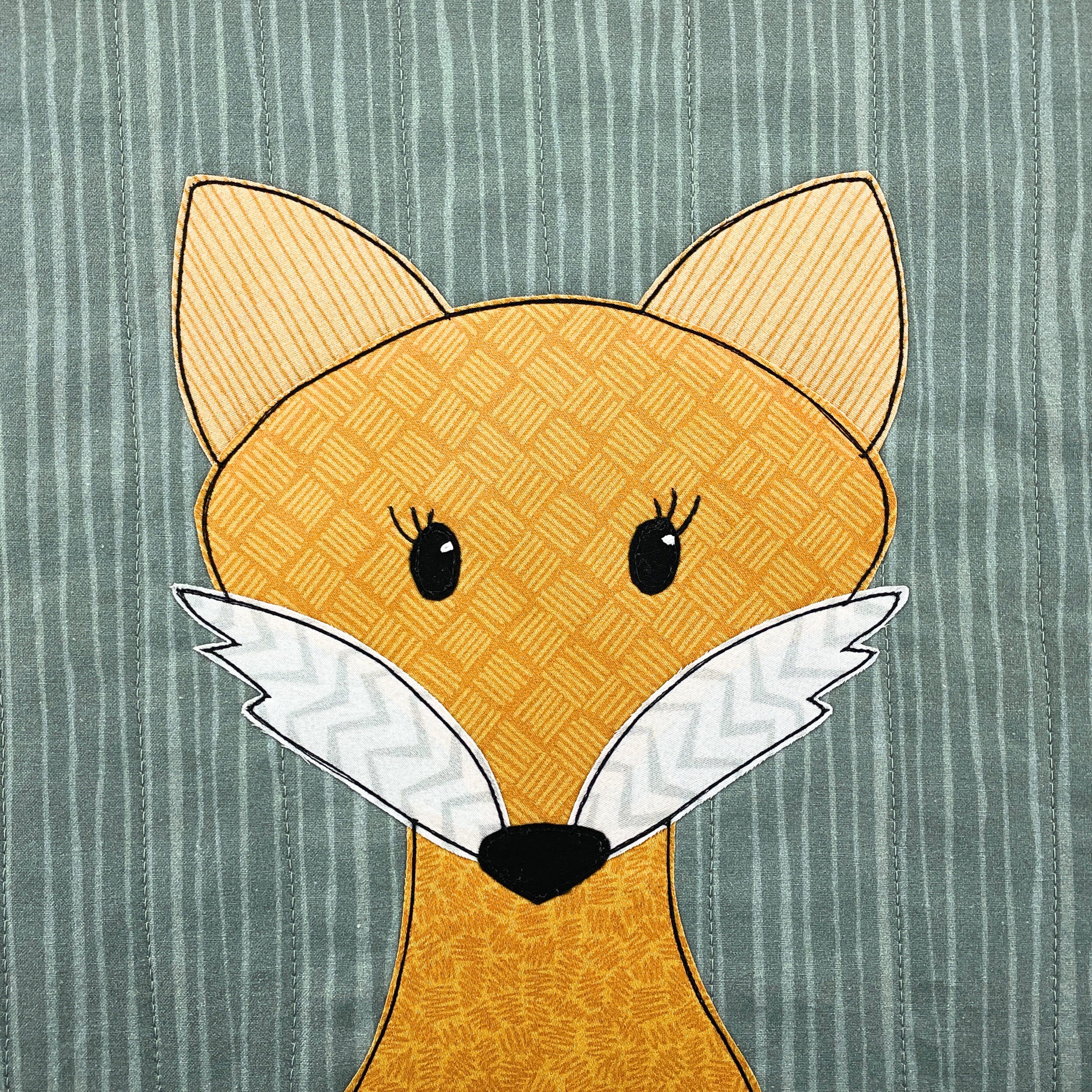 Fergal Fox Applique Pattern