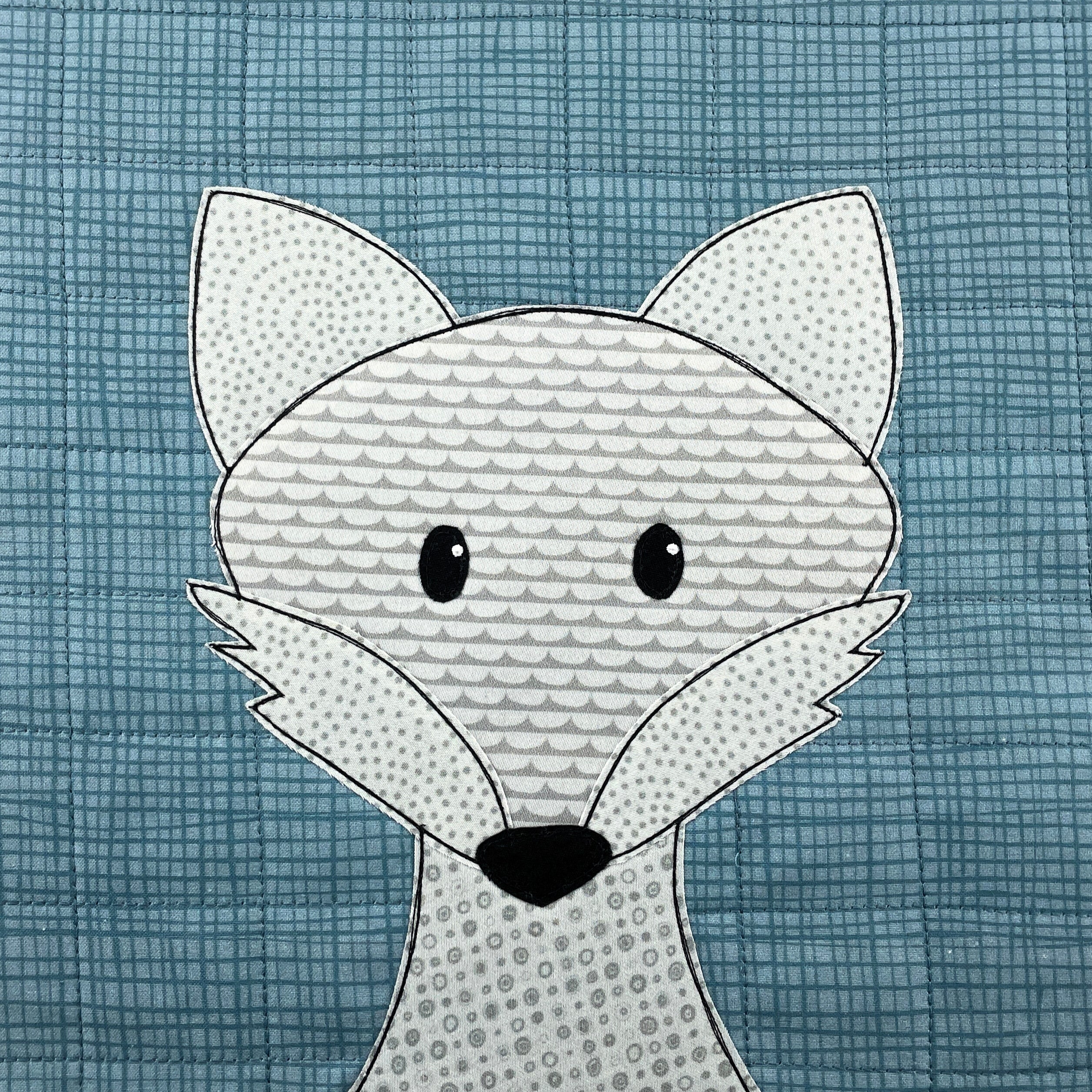 Fergal Fox Applique Pattern