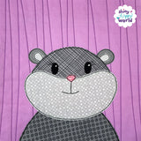 Hollis Hamster Applique Pattern